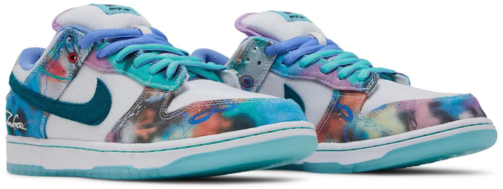 Futura Laboratories x Nike Dunk Low SB 'Bleached Aqua'