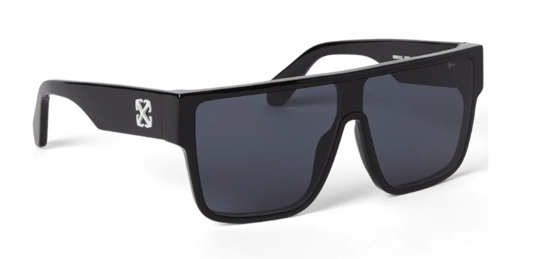off - white sunglasses SYRACUSE Dark Grey Shield