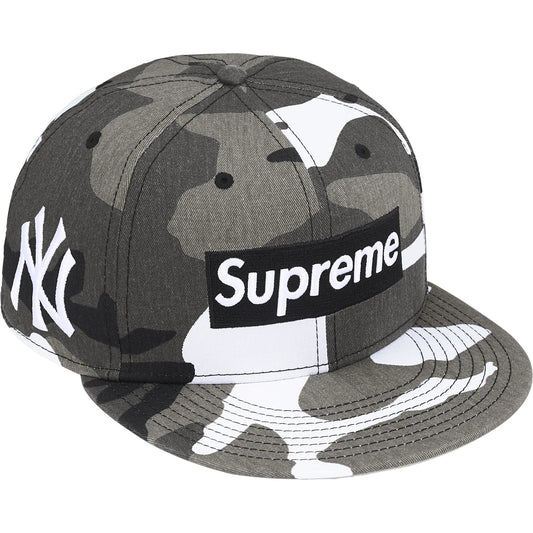 Supreme x MLB Teams Box Logo New Era 'Snow Camo New York Yankees'