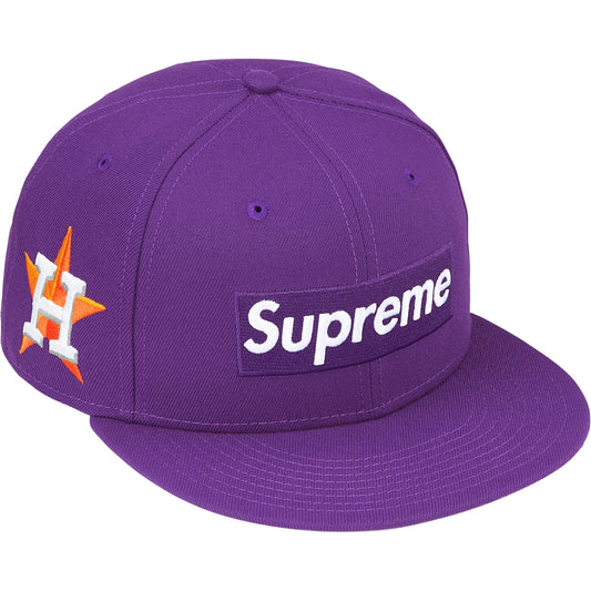 Supreme x MLB Teams Box Logo New Era 'Purple Houston Astros'