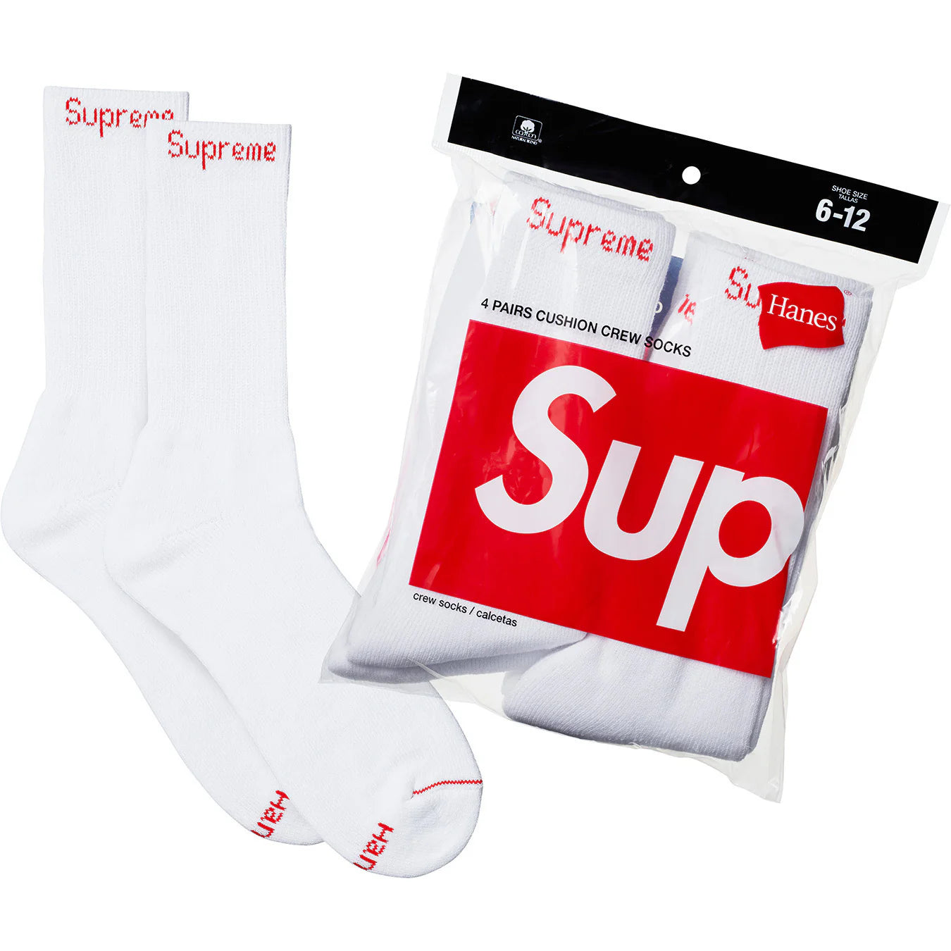 Medias Supreme blanco