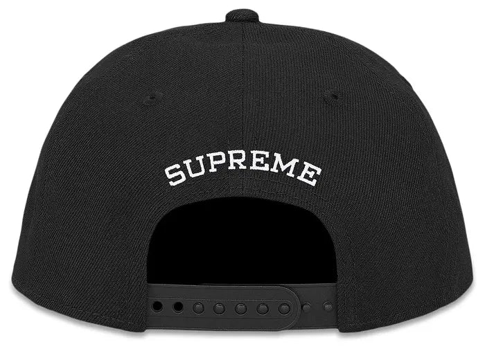 Supreme Sharp Spellout Adjustable New Era 'Black'