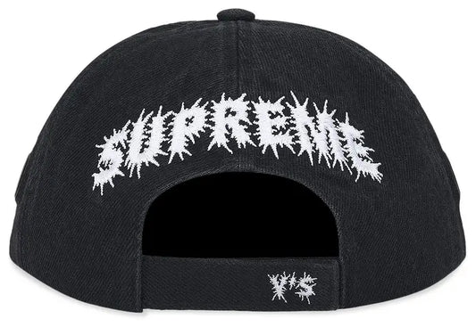 Supreme x Y’s Grommet 6-Panel 'Washed Black'