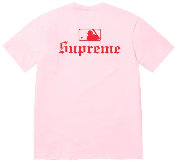 Supreme x MLB Teams Tee 'Light Pink'
