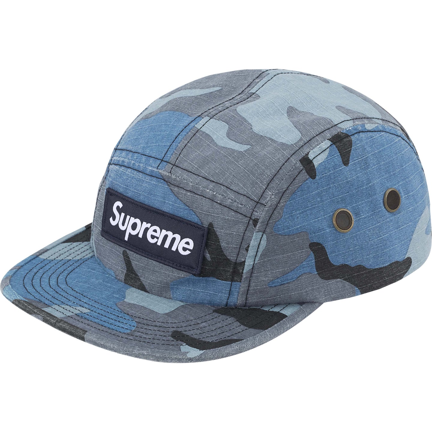 Supreme Military Camp Cap 'Blue Camo'