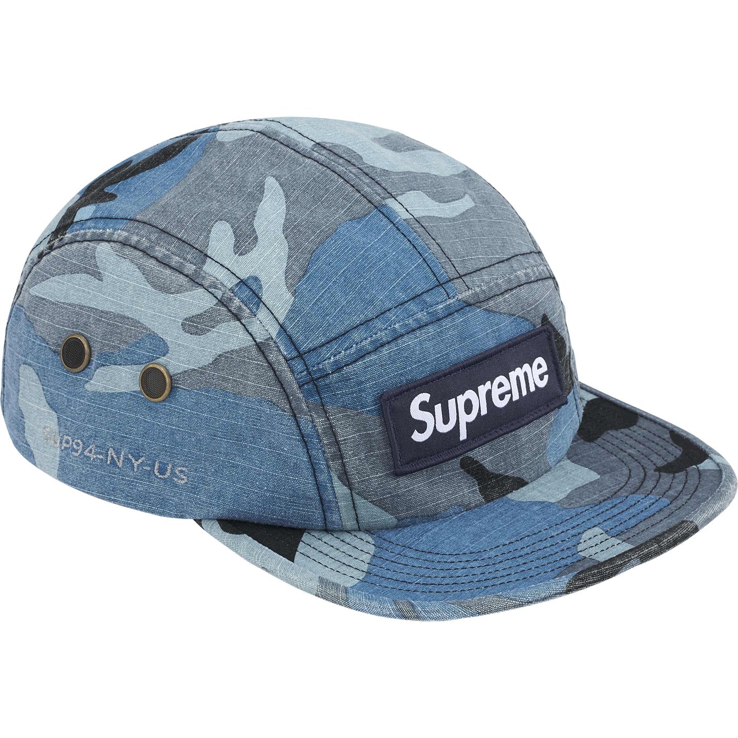 Supreme Military Camp Cap 'Blue Camo'