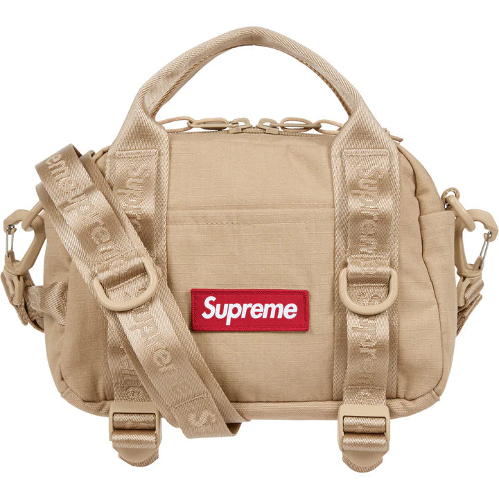 Supreme Mini Duffe Bag Tan