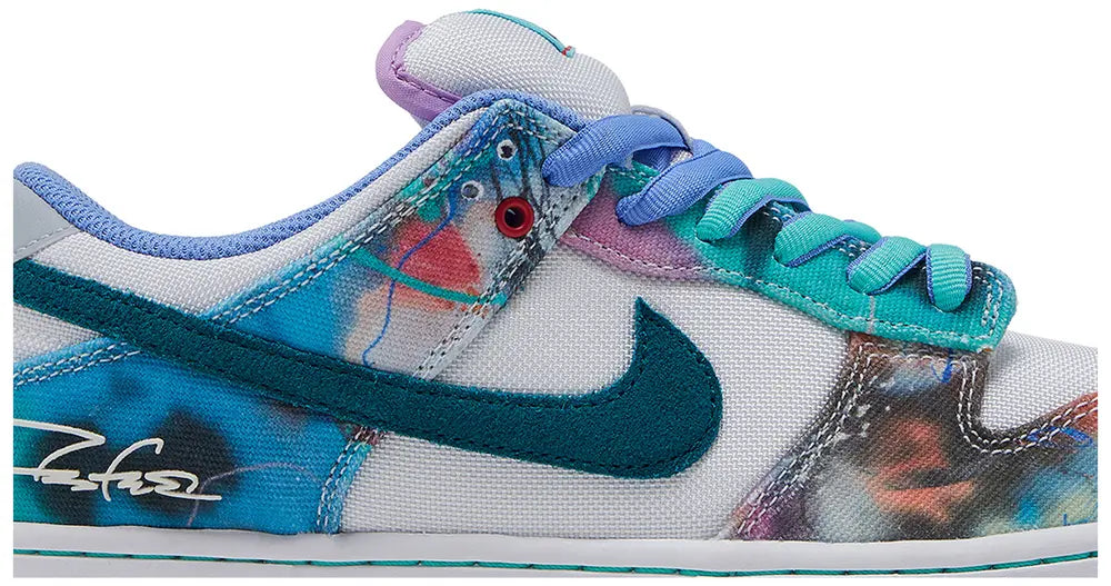 Futura Laboratories x Nike Dunk Low SB 'Bleached Aqua'