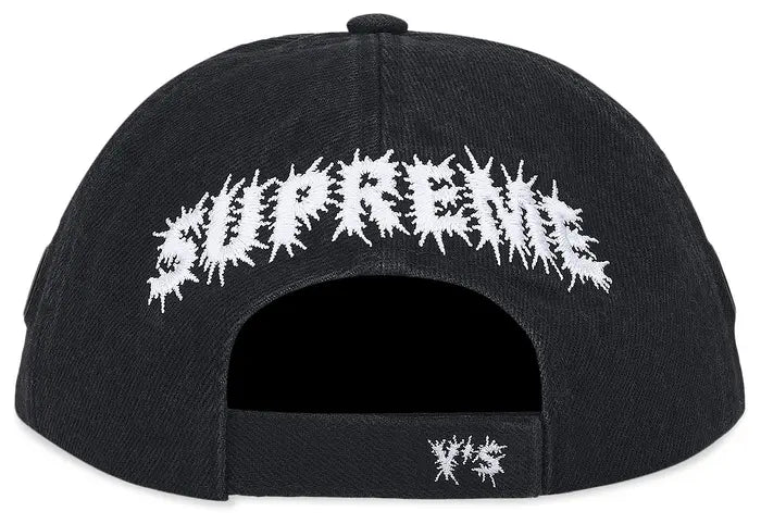 Supreme x Y’s Grommet 6-Panel 'Washed Black'
