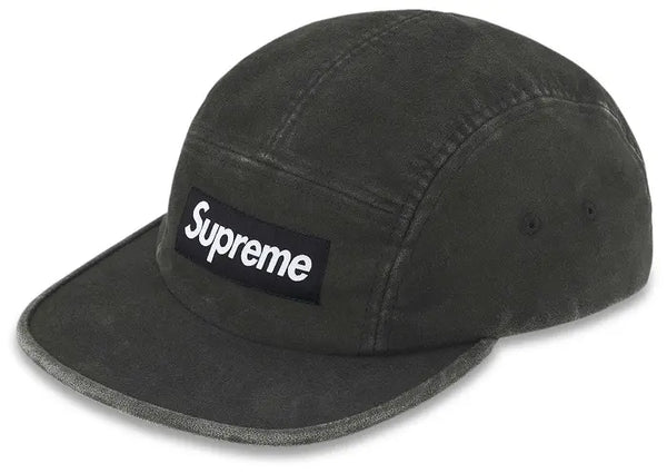 Supreme 2-Tone Moleskin Camp Cap 'Black'
