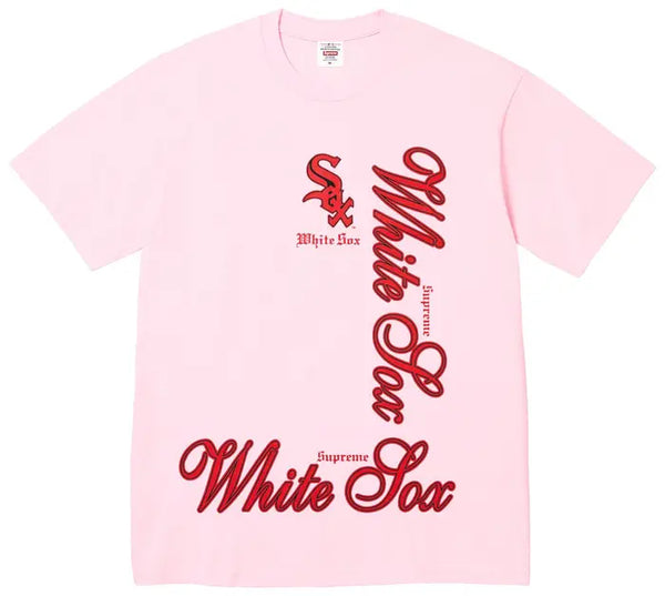 Supreme x MLB Teams Tee 'Light Pink'