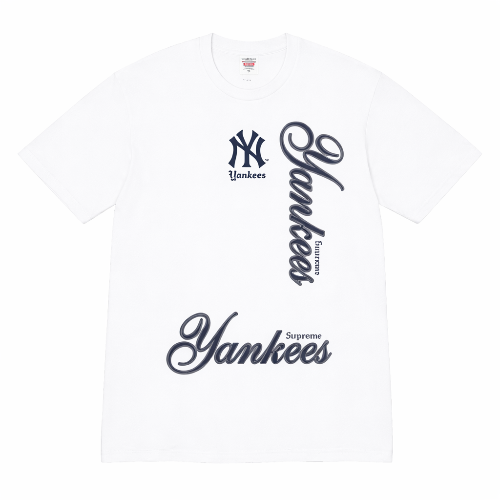 Polo Supreme Tee X MLB New York Yankees Withe